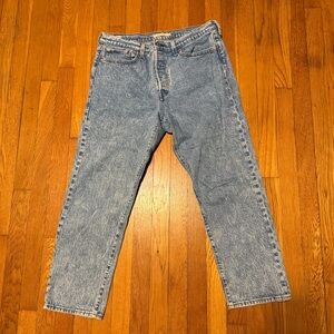 Levi's Light Blue Straight Leg Jeans